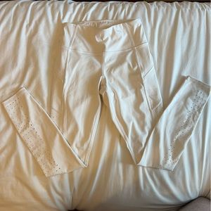 White Athleta Leggings